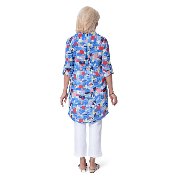 East Silk Mykonos Oversize Shirt Dress/Top