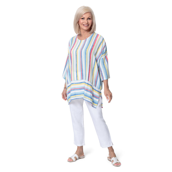 East Athena Stripe Tunic Top