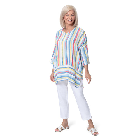 East Athena Stripe Tunic Top