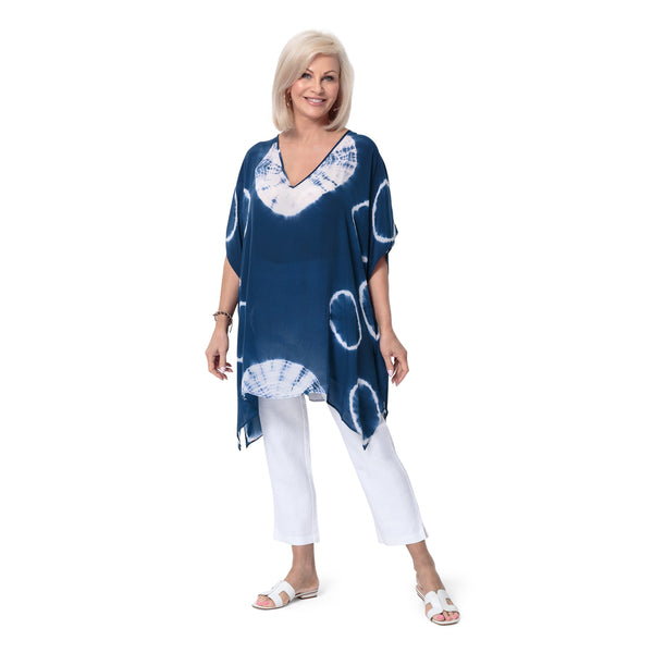 East Linen Capri Pant with side splits at hem
