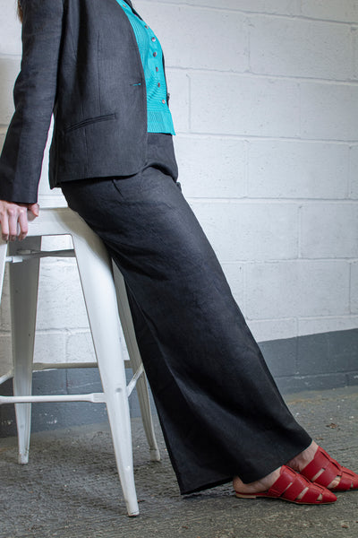 East Victoire Linen Wide Leg Trouser
