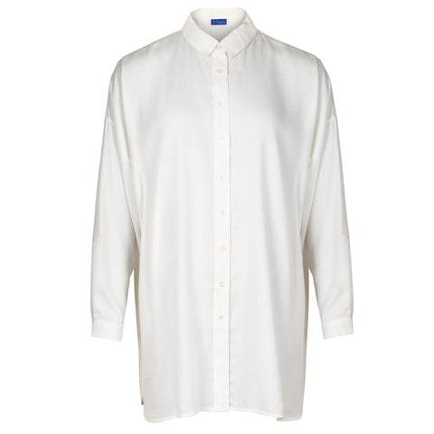 D'Azure Oversize Longline Shirt