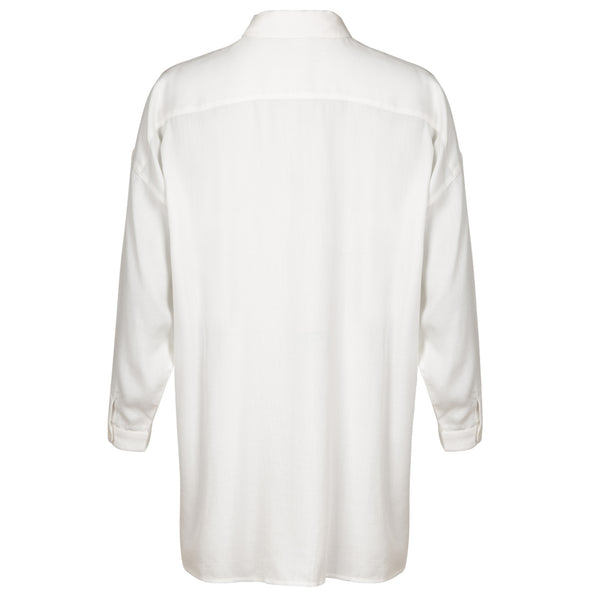 D'Azure Oversize Longline Shirt