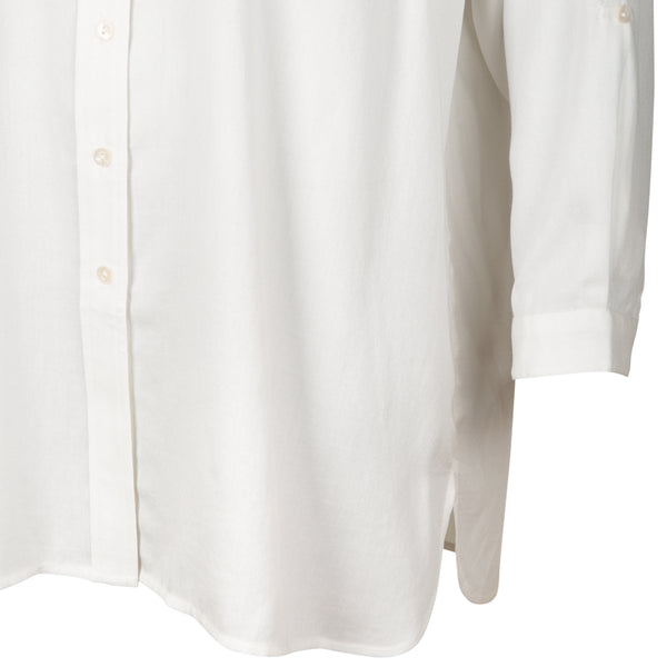 D'Azure Oversize Longline Shirt