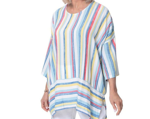 East Athena Stripe Tunic Top