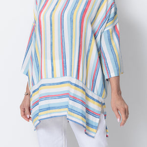 East Athena Stripe Tunic Top