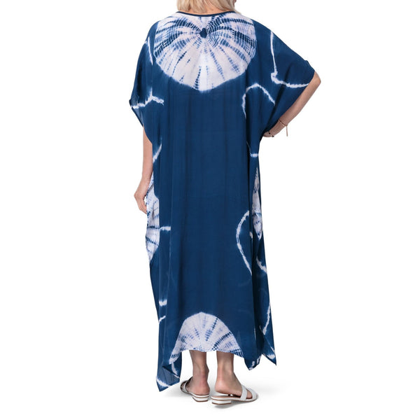 East Hand Tie dye Kaftan Dress