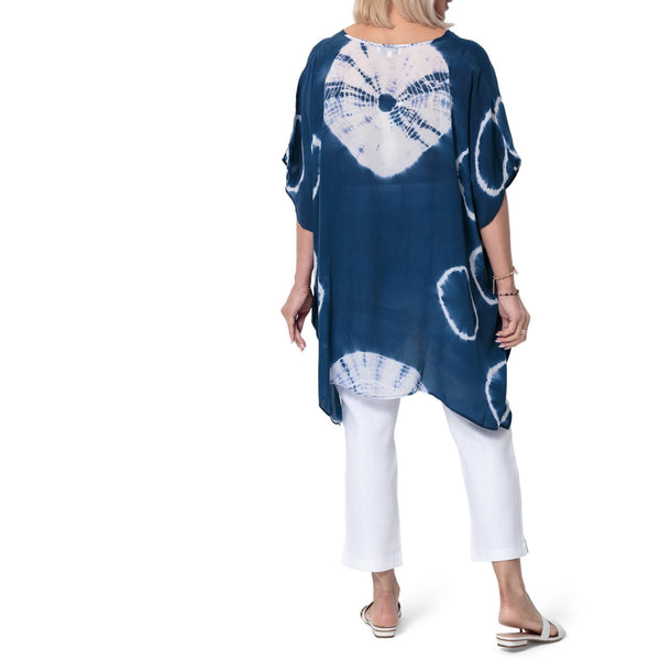 East Hand Tie dye Kaftan Top